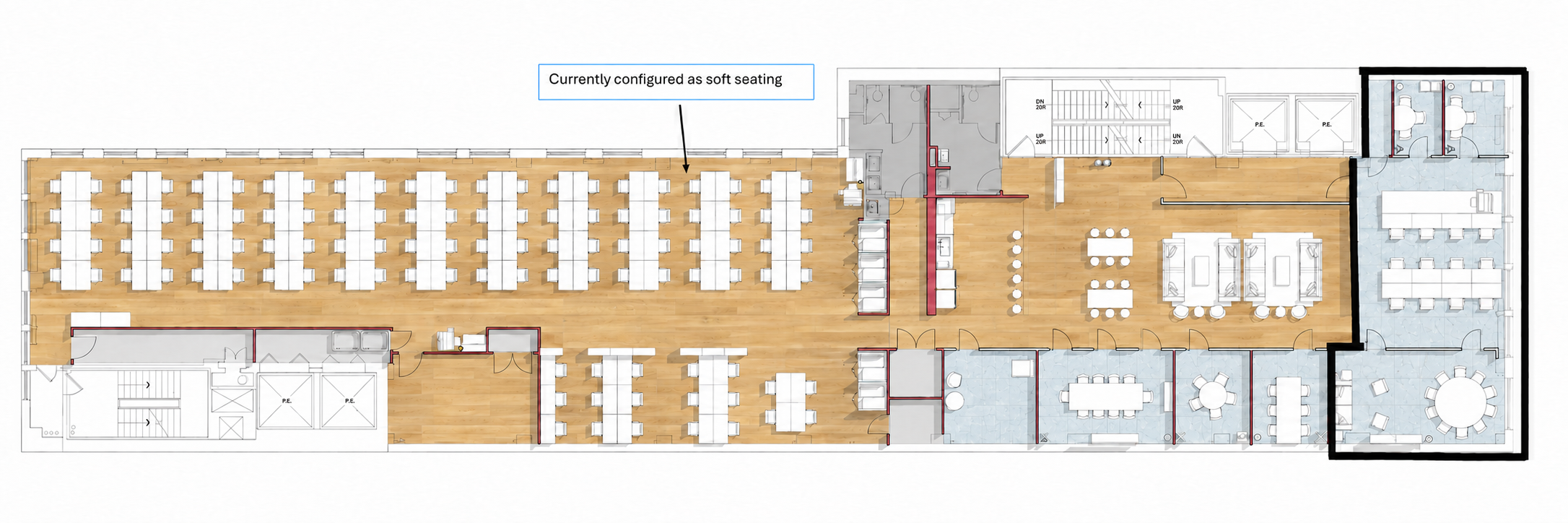 Floorplan of 599 Broadway, Entire 6th floor, Suite 600