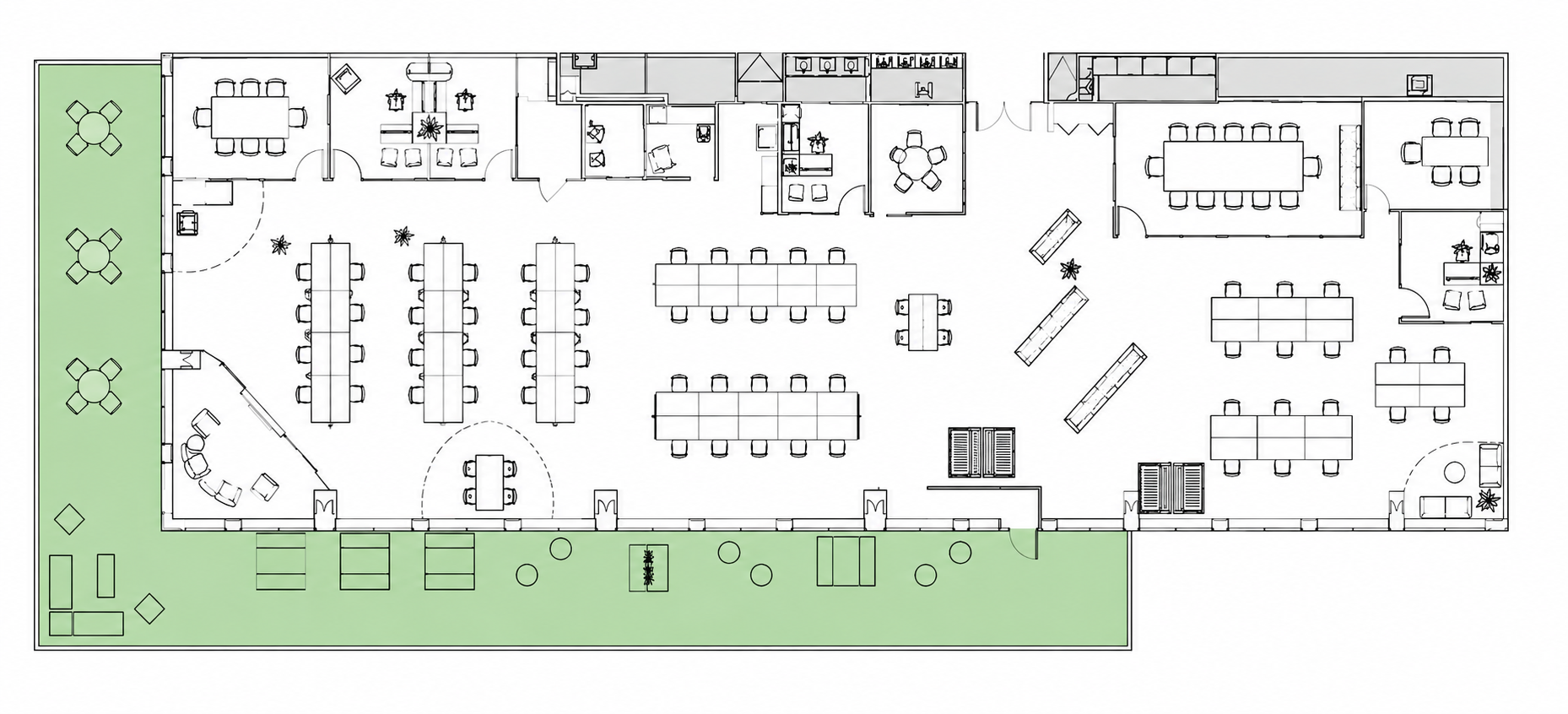 Floorplan of 250 Vesey Street, Partial 26th floor, Suite 2630