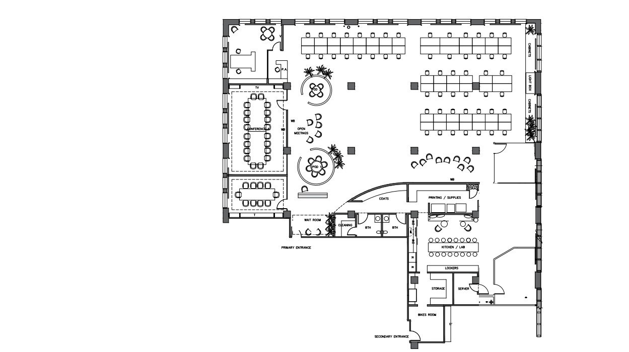 Floorplan of 180 Varick Street, Partial 10th floor, Suite 1001