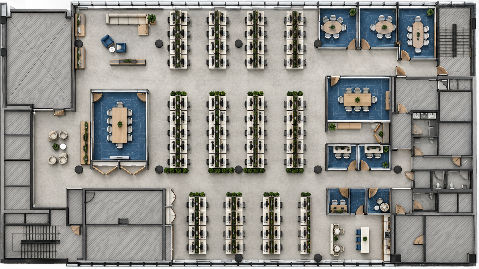 Floorplan of 124 East 14th Street, Entire 8th floor, Suite 800