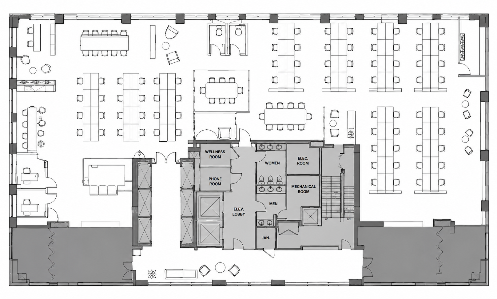 Floorplan of 200 Vesey Street, Partial 27th floor